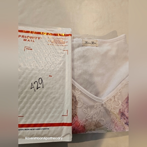 Brittany Black 1x  Flower Print Shirt - Picture 12 of 12